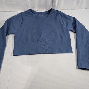 Aerie Long Sleeve blue sweatshirt - athletic size large